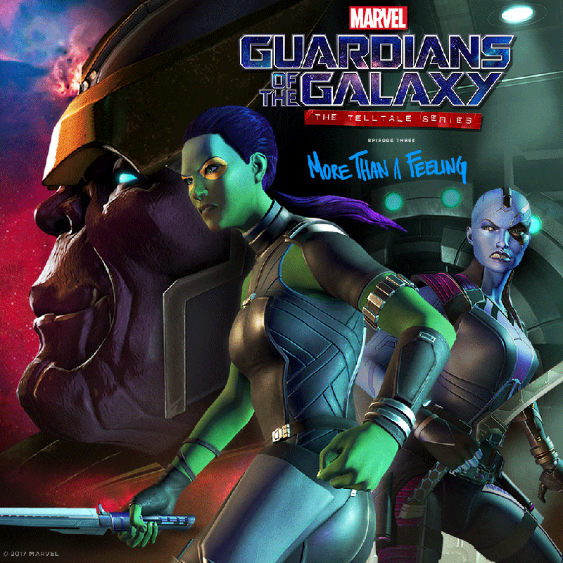 Front Cover for Marvel Guardians of the Galaxy: The Telltale Series - Episode 3: More than a Feeling (PlayStation 4) (download release)