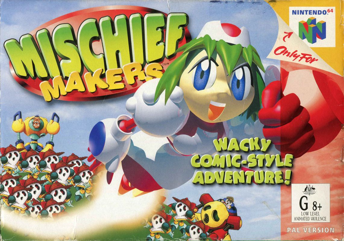 Front Cover for Mischief Makers (Nintendo 64)