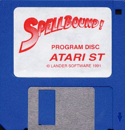 Media for Spellbound! (Atari ST): Program disk