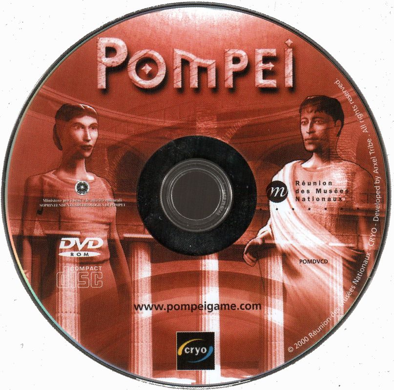 Media for TimeScape: Journey to Pompeii (Windows) (Multilingual DVD version)
