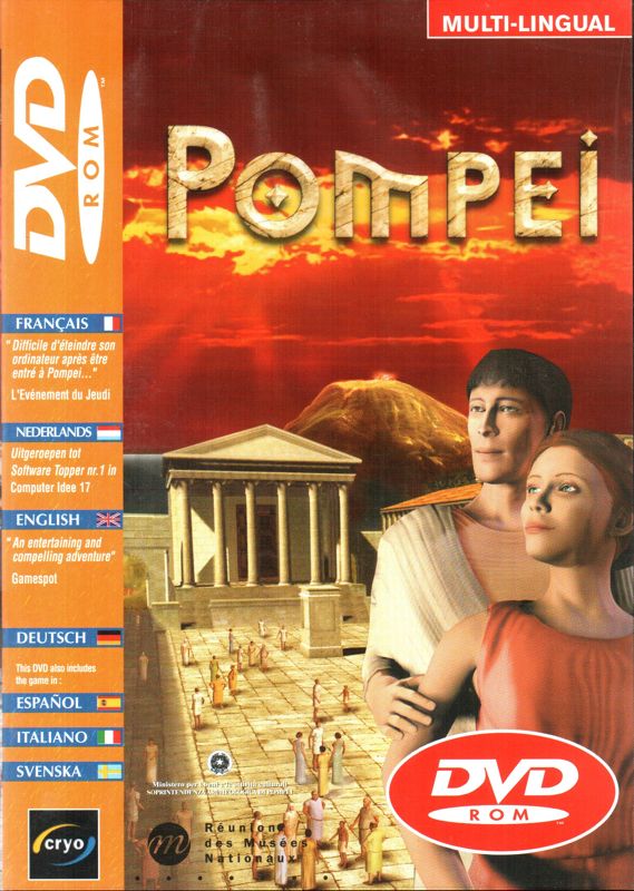 Front Cover for TimeScape: Journey to Pompeii (Windows) (Multilingual DVD version)