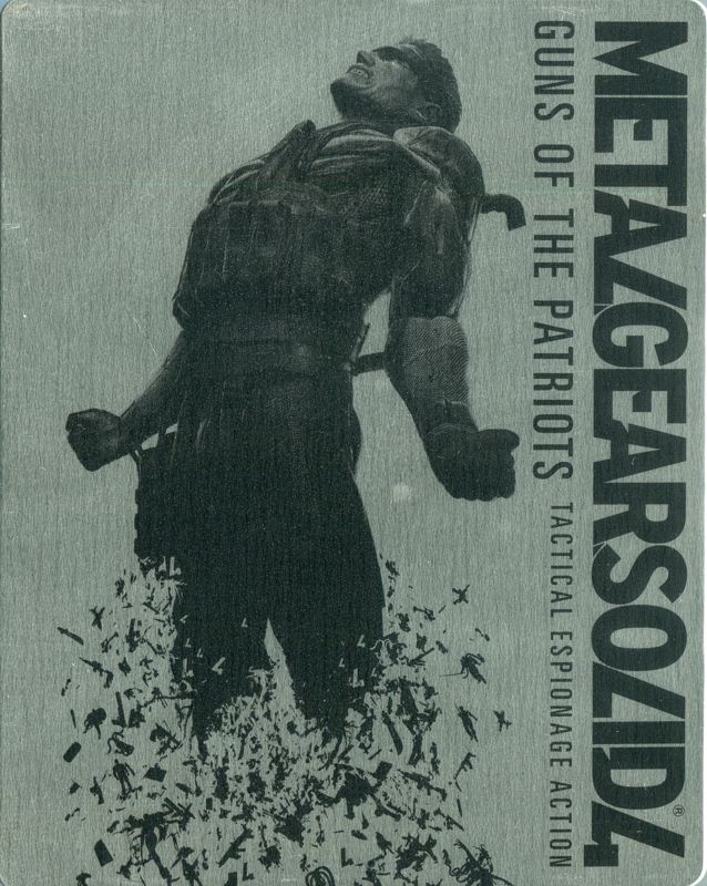 Front Cover for Metal Gear Solid 4: Guns of the Patriots (Limited Edition) (PlayStation 3): Limited Edition Steelbook Front