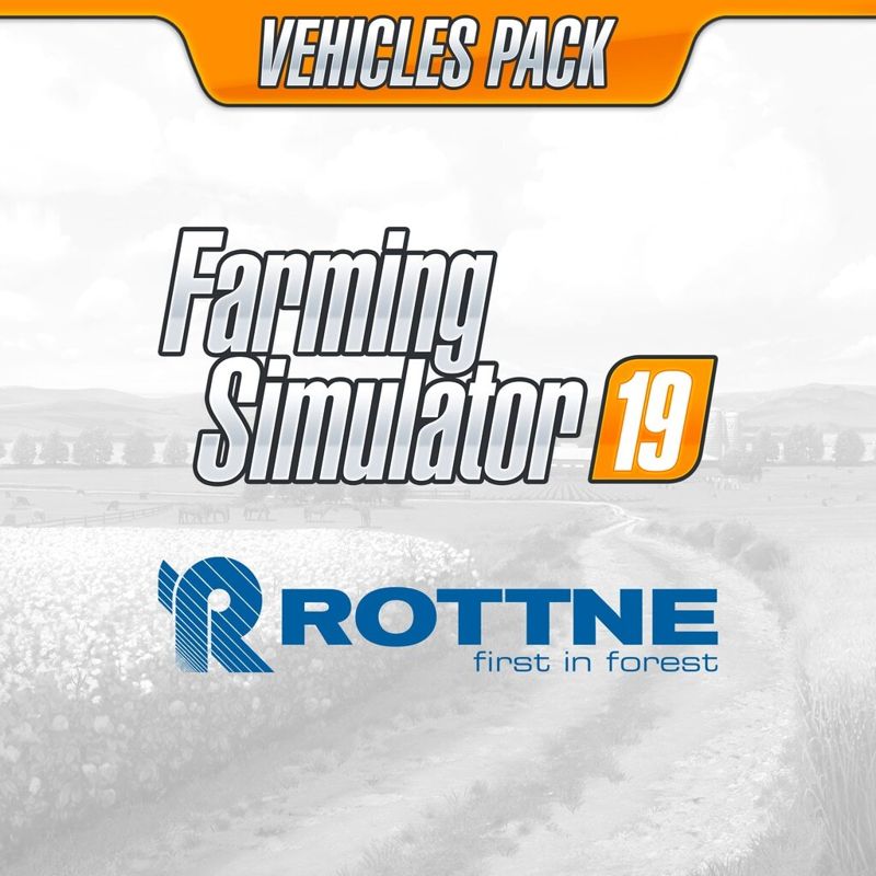 Front Cover for Farming Simulator 19: Rottne Vehicles Pack (PlayStation 4) (download release)