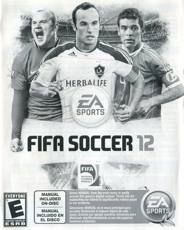 FIFA Soccer 12 official promotional image - MobyGames