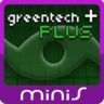 Front Cover for greenTech+ (PSP and PlayStation 3) (PSN Mini release)