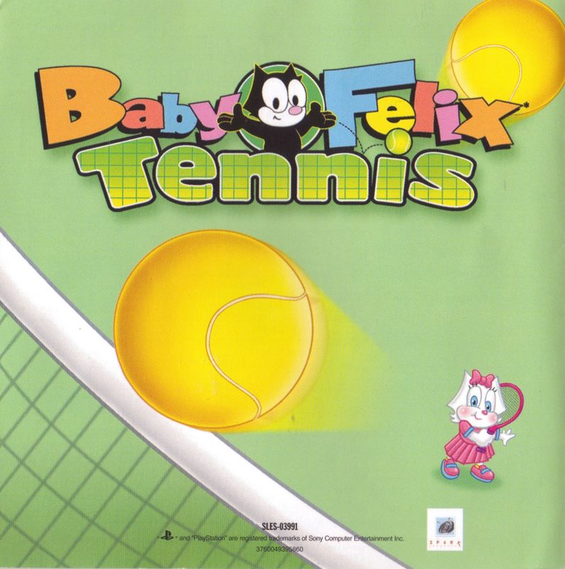Inside Cover for Baby Felix Tennis (PlayStation)