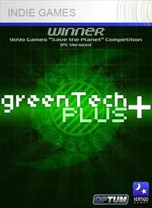 Front Cover for greenTech+ (Xbox 360) (XNA Indie Games release): 1st version