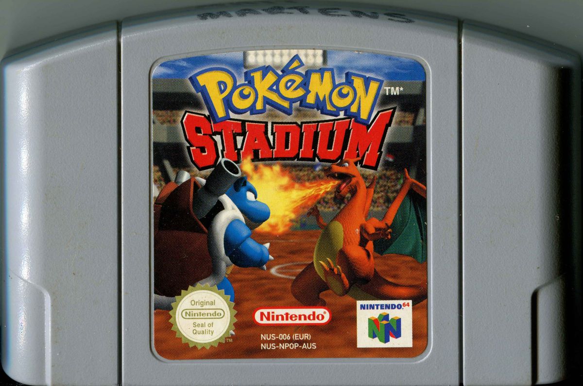 Media for Pokémon Stadium (Nintendo 64): Front