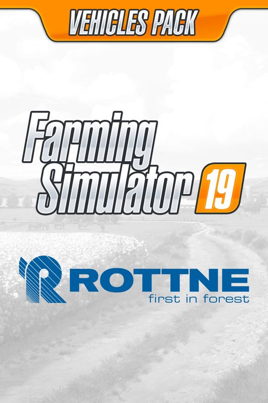 Front Cover for Farming Simulator 19: Rottne Vehicles Pack (Windows Apps and Xbox One) (download release)