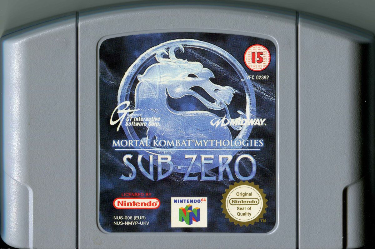 Media for Mortal Kombat Mythologies: Sub-Zero (Nintendo 64): Front