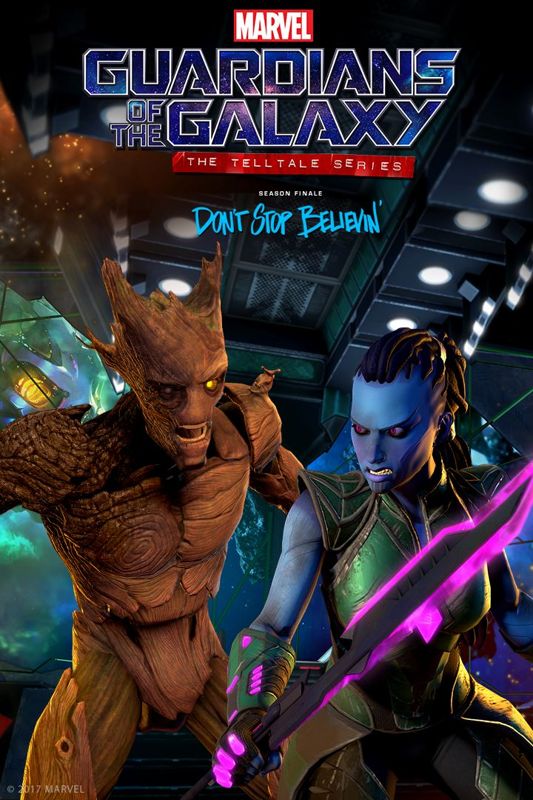 Front Cover for Marvel Guardians of the Galaxy: The Telltale Series - Episode 5: Don't Stop Believin' (Xbox One) (download release)