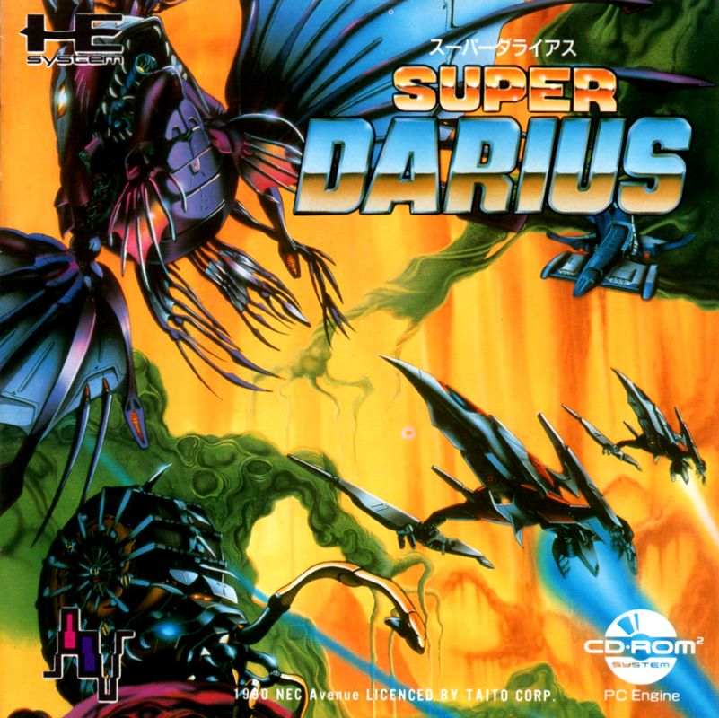 Front Cover for Darius (TurboGrafx CD)
