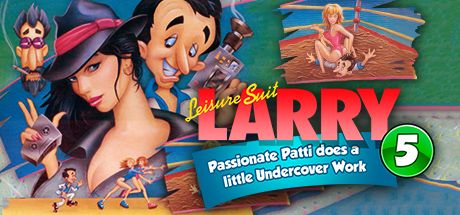 Front Cover for Leisure Suit Larry 5: Passionate Patti Does a Little Undercover Work (Windows) (Steam release)