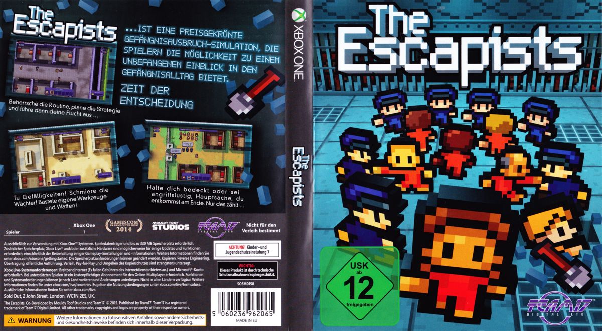 Full Cover for The Escapists (Xbox One)