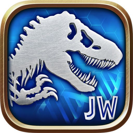 Front Cover for Jurassic World: The Game (iPad and iPhone): 1st version