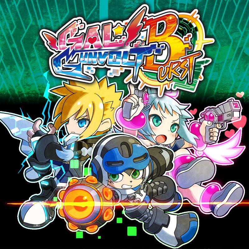 Front Cover for Gal★Gunvolt Burst (PlayStation 4) (download release)