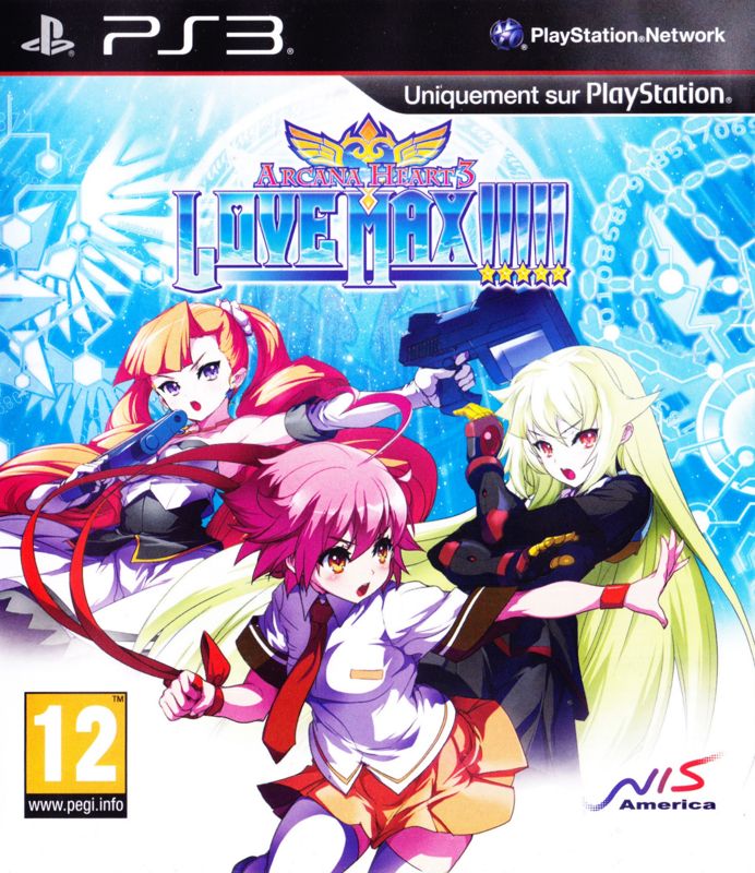 Front Cover for Arcana Heart 3: Love Max!!!!! (PlayStation 3)