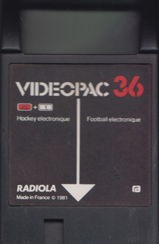 Media for Hockey! / Soccer! (Odyssey 2) (S.A. Radiola - La Radiotechnique release (#36)): Front
