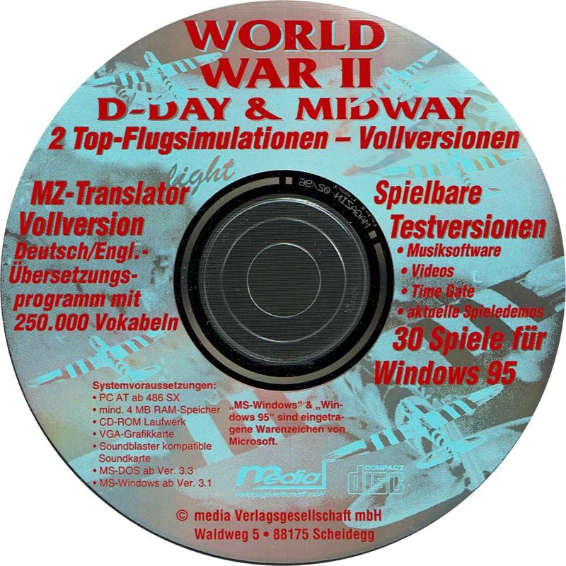 Media for Spiele-Hits (DOS): World War II: D-Day and Midway