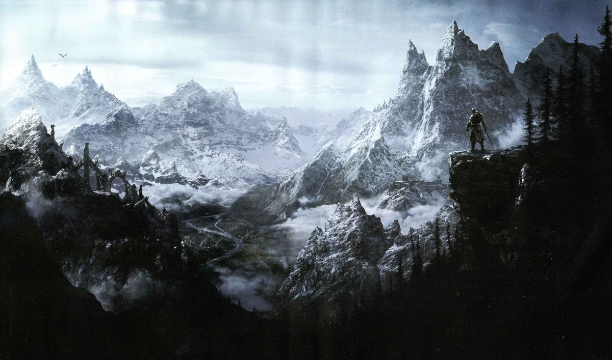 Inside Cover for The Elder Scrolls V: Skyrim - Special Edition (PlayStation 4): Full Cover