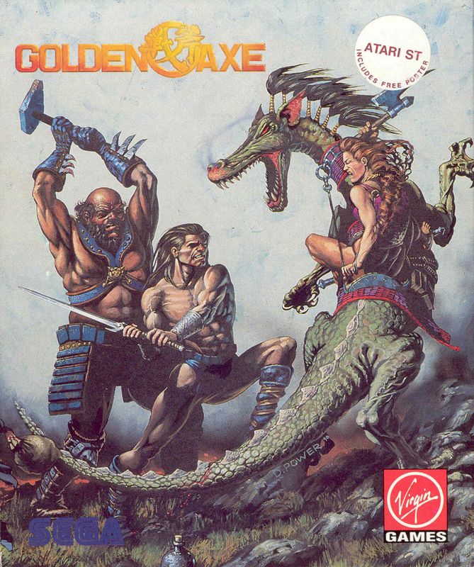 Front Cover for Golden Axe (Atari ST)