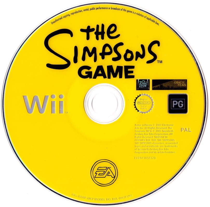 Media for The Simpsons Game (Wii)