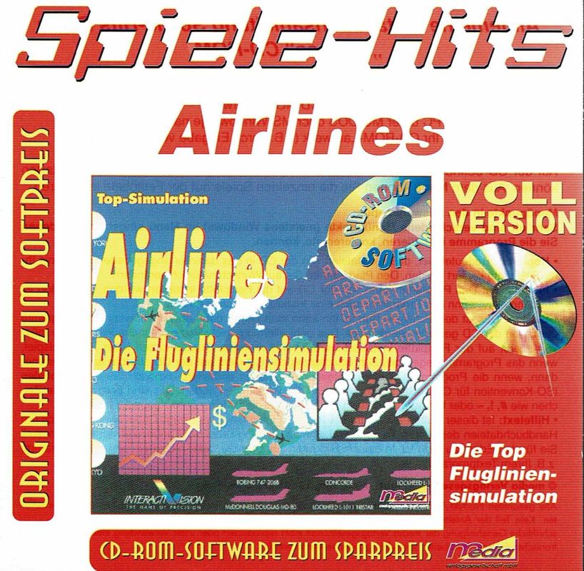 Other for Spiele-Hits (DOS): Airlines - Front