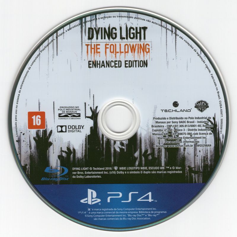 Dying Light: The Following - Enhanced Edition (PS4) - The Cover Project