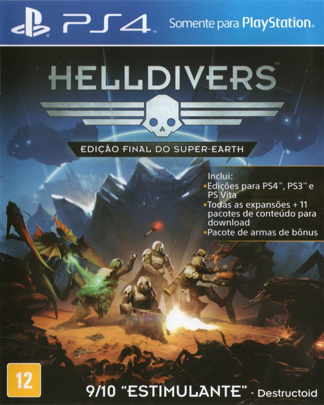Front Cover for Helldivers: Super-Earth Ultimate Edition (PlayStation 4)