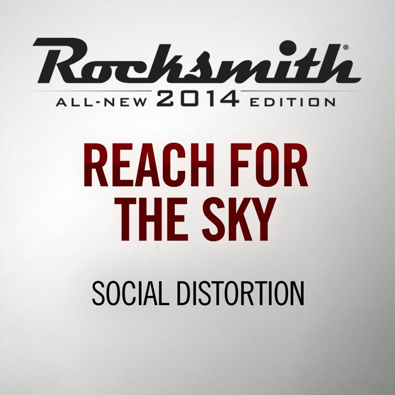 Front Cover for Rocksmith: All-new 2014 Edition - Social Distortion: Reach for the Sky (PlayStation 3 and PlayStation 4) (download release)