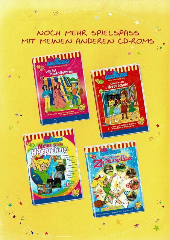 Inside Cover for Bibi Blocksberg: Verhexte Ferien (Macintosh and Windows) (2003 re-release): Left Inlay