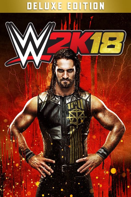 Front Cover for WWE 2K18 (Deluxe Edition) (Xbox One) (download release)
