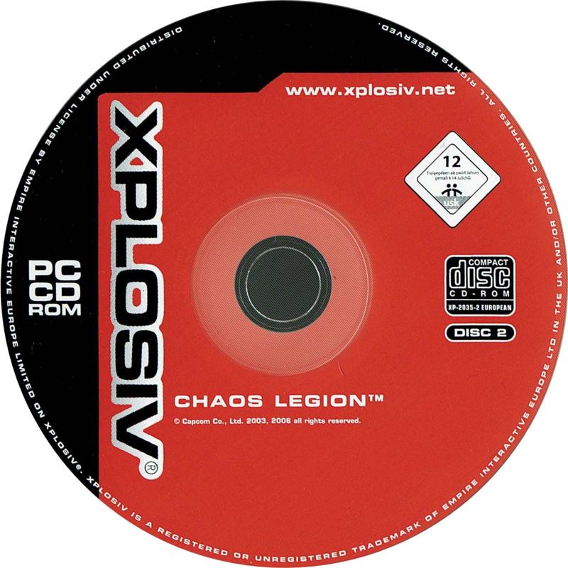 Media for Chaos Legion (Windows) (Xplosiv release): Disc 2