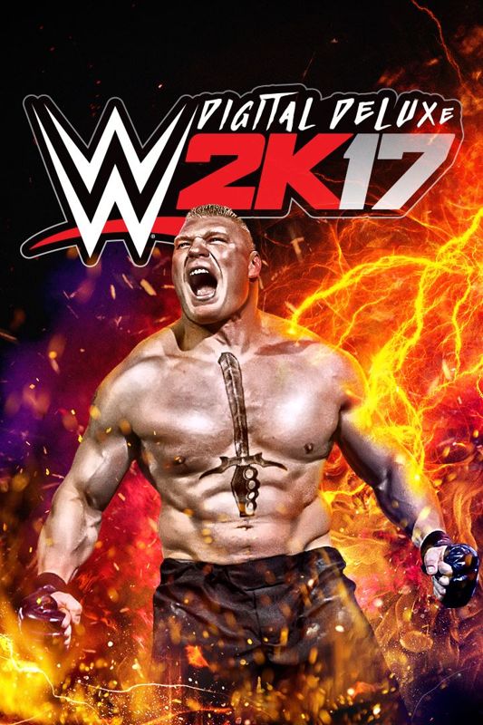 WWE 2K17 (Digital Deluxe) cover or packaging material - MobyGames