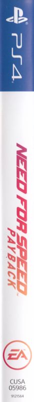 Spine/Sides for Need for Speed: Payback (PlayStation 4)