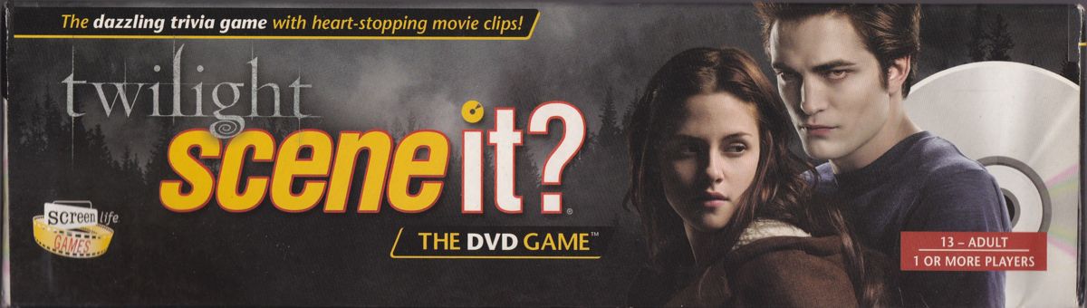 Spine/Sides for Scene It?: Twilight (DVD Player): Lid: Left