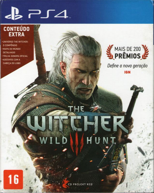 Front Cover for The Witcher 3: Wild Hunt (PlayStation 4)
