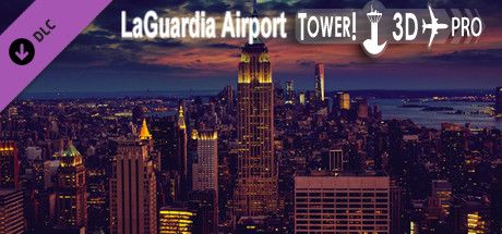 Front Cover for LaGuardia: Tower!3D Pro (Windows) (Steam release)