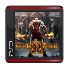 Front Cover for God of War II (PlayStation 3) (PSN release)