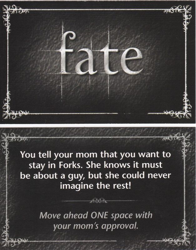 Other for Scene It?: Twilight (DVD Player): Fate Cards