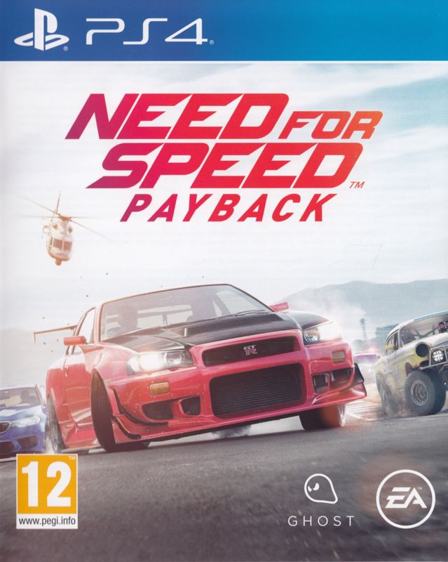 Front Cover for Need for Speed: Payback (PlayStation 4)