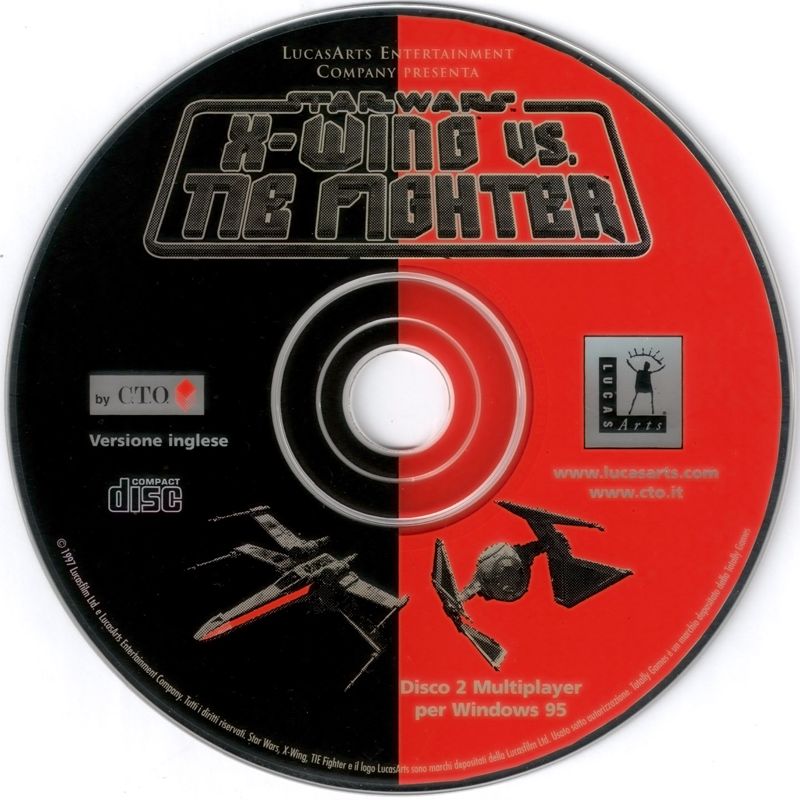 Media for Star Wars: X-Wing Vs. TIE Fighter (Windows): Disc 2 - Multiplayer
