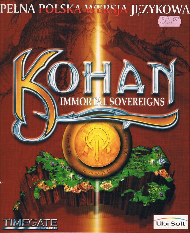 Kohan: Immortal Sovereigns cover or packaging material - MobyGames
