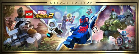 Front Cover for LEGO Marvel Super Heroes 2 (Deluxe Edition) (Windows) (Steam release)