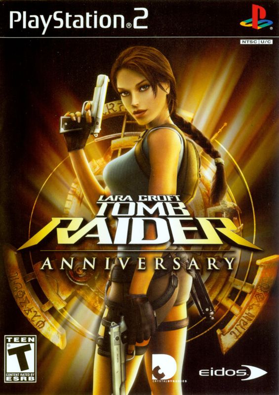 Front Cover for Lara Croft: Tomb Raider - Anniversary (PlayStation 2)