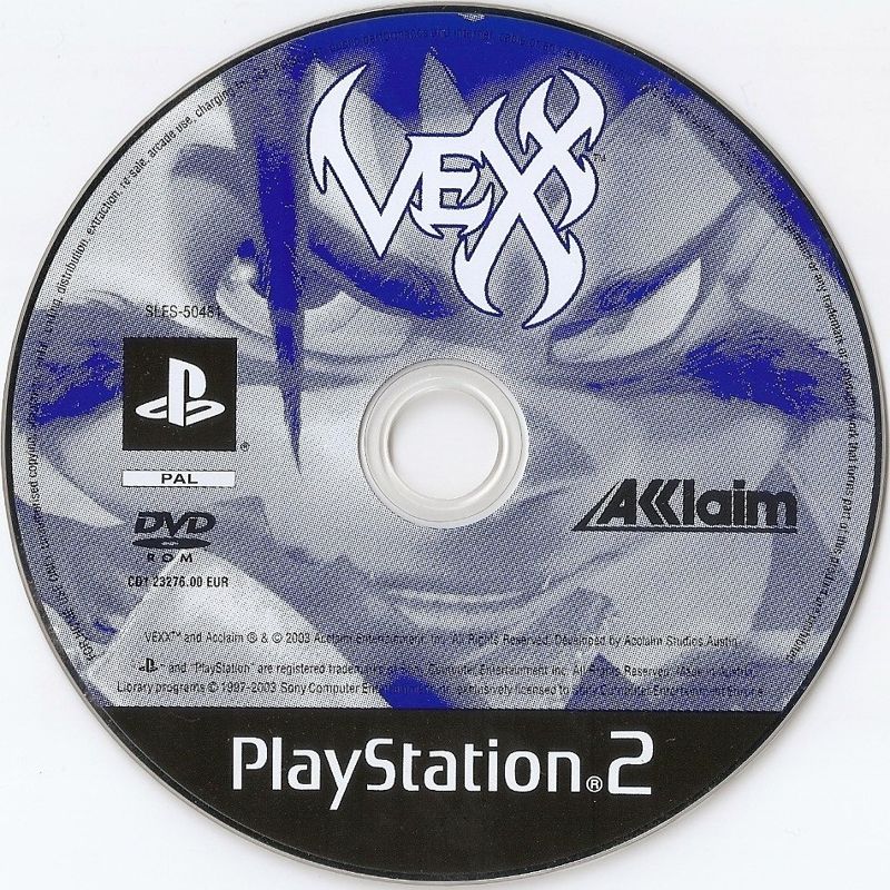 Media for Vexx (PlayStation 2)