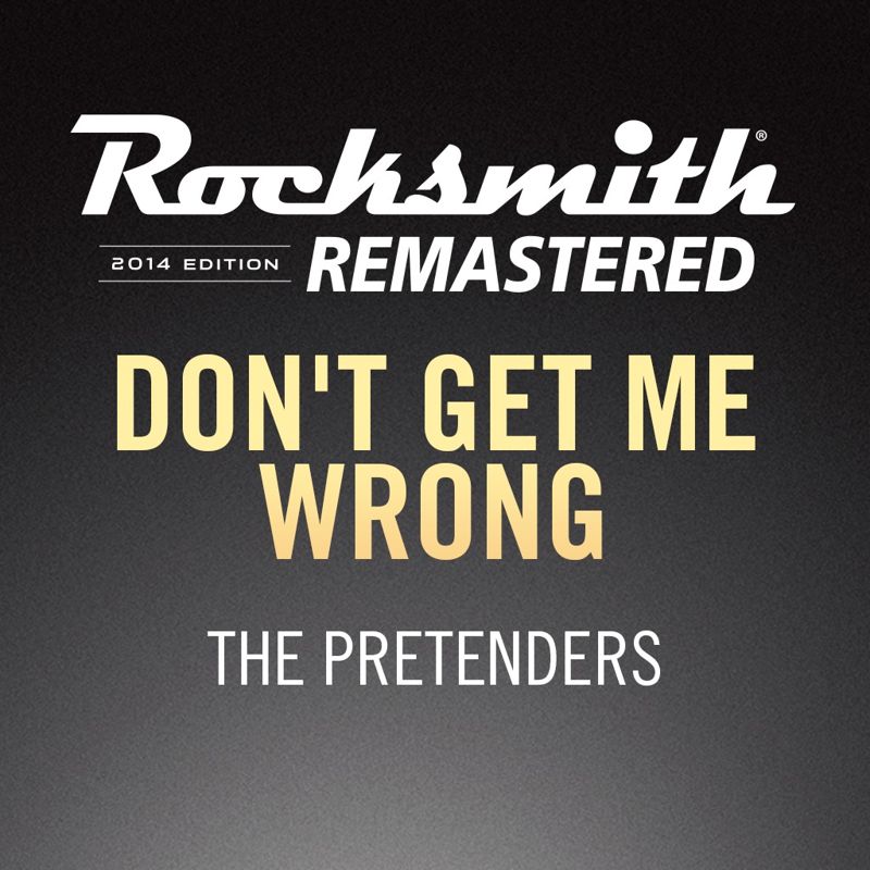 Front Cover for Rocksmith: All-new 2014 Edition - The Pretenders: Don't Get Me Wrong (PlayStation 3 and PlayStation 4) (download release)