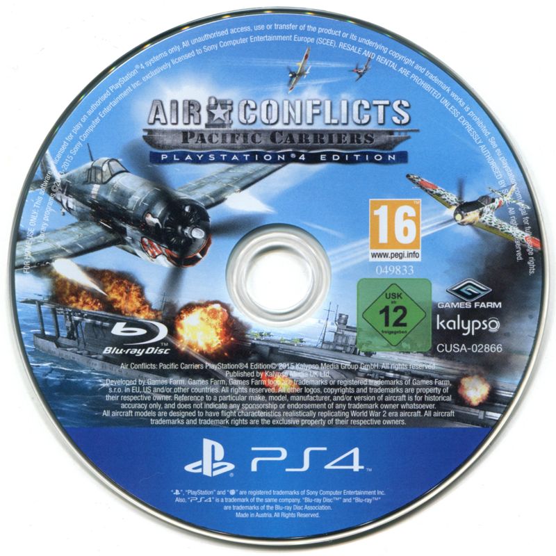 Media for Air Conflicts: Pacific Carriers - PlayStation 4 Edition (PlayStation 4)