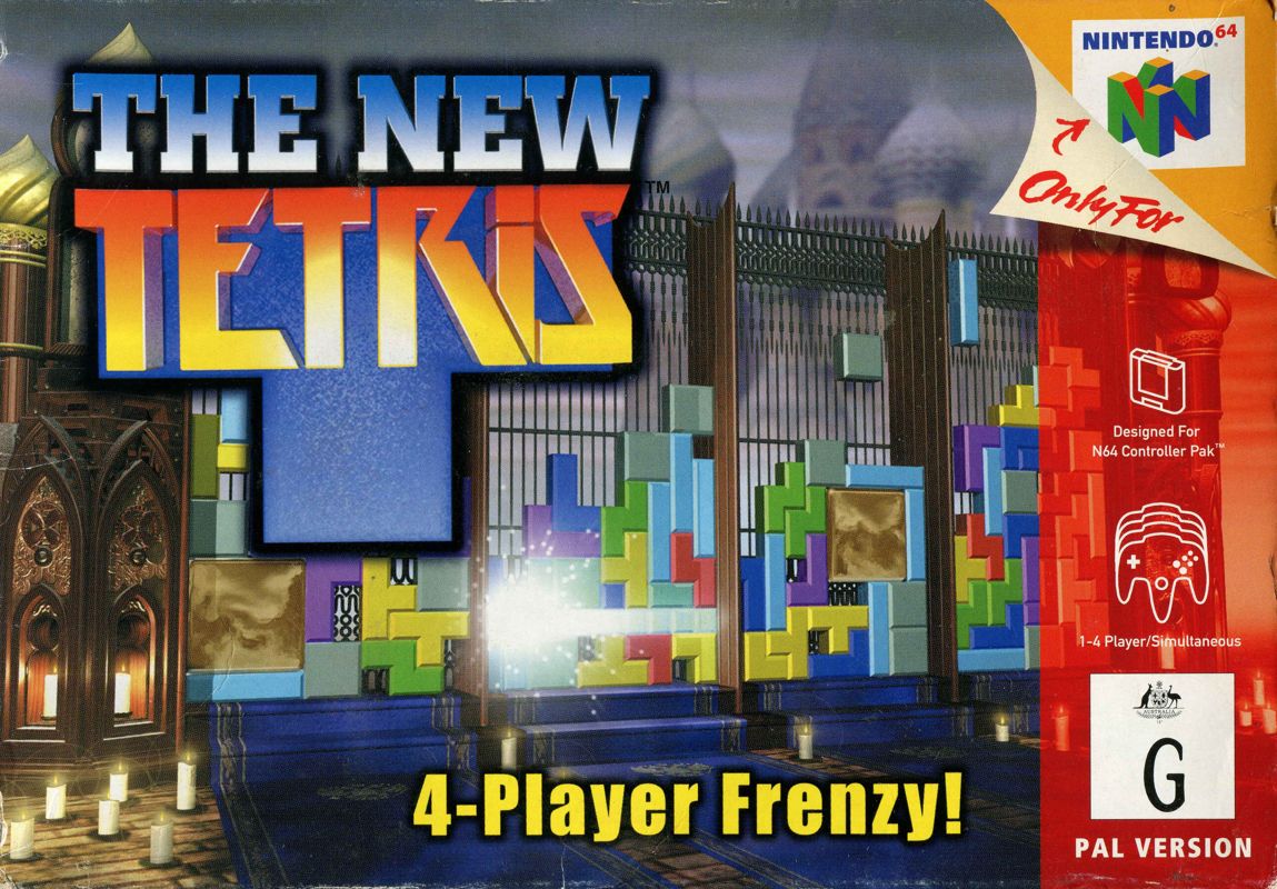Front Cover for The New Tetris (Nintendo 64)