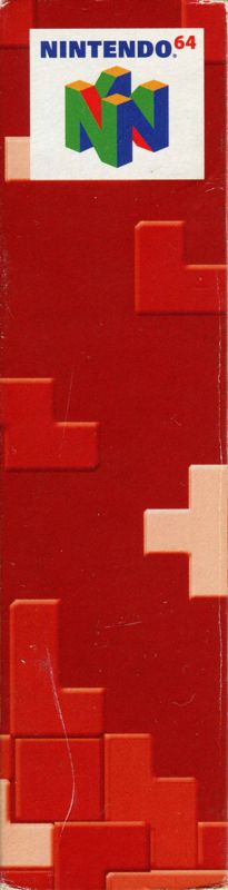 Spine/Sides for The New Tetris (Nintendo 64): Right